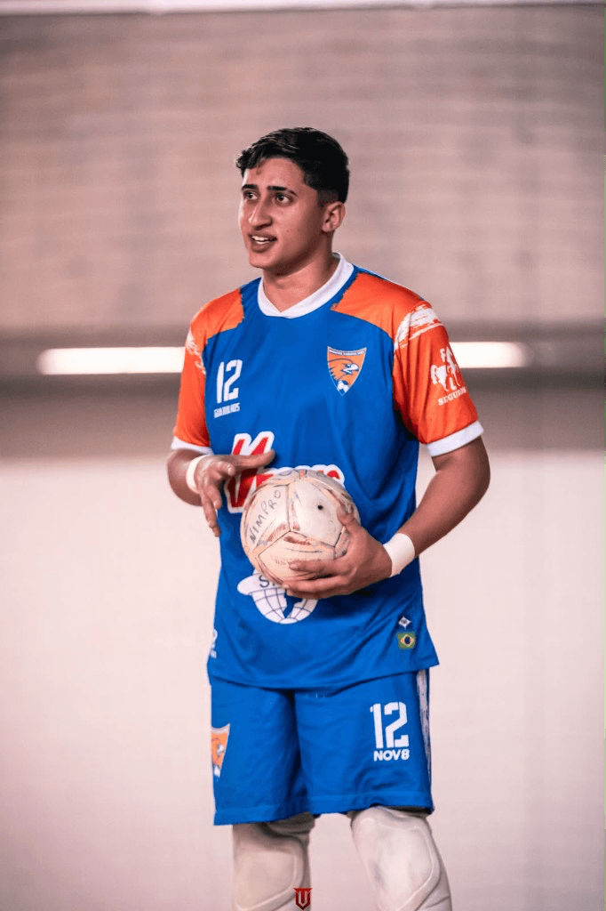 Juan França Santos de Souza, goleiro de futsal do Wimpro Guarulhos